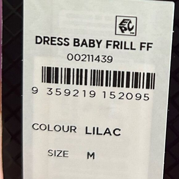 City Chic Baby Frill Midi Dress, Lilac, Size 18, NWT - Picture 9 of 13